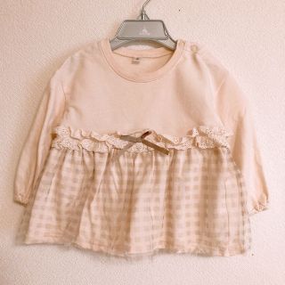 トップス　チュニック　ベビー子供服80(シャツ/カットソー)