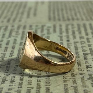 英国Foster Family  9ct シグネットリング