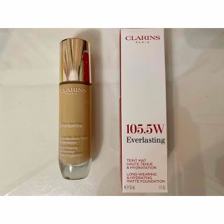 クラランス(CLARINS)のエヴァーラスティングロングウェア　105.5W クラランス(ファンデーション)