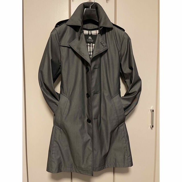 美品 BURBERRY バーバリーブラックレーベル トレンチコート 安心の長期