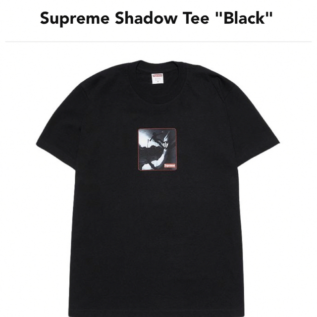 Tシャツ/カットソー(半袖/袖なし)supreme shadow tee black S