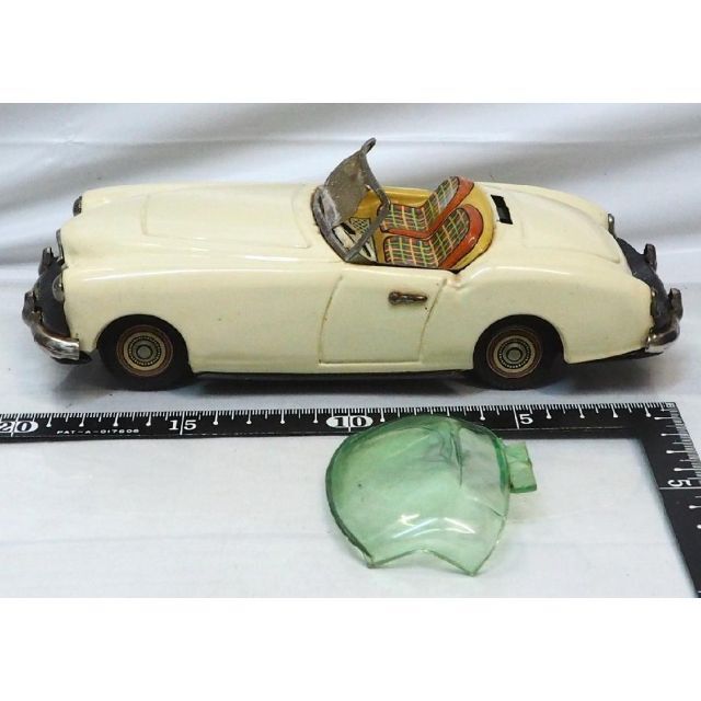 旭玩具【MG MGA 1600カブリオレ 白】ブリキ tin toy car箱無 | www