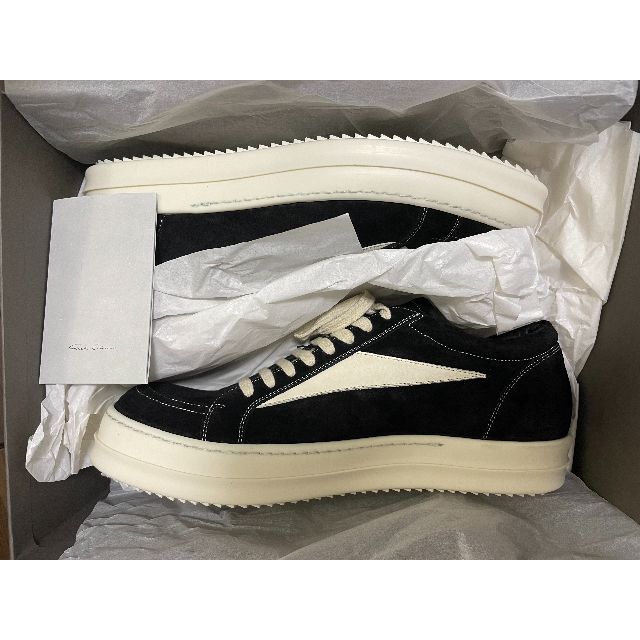 新品 44 Rick Owens Suede Vintage Sneaks