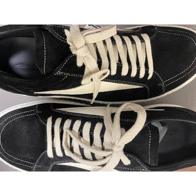 新品 44 Rick Owens Suede Vintage Sneaks