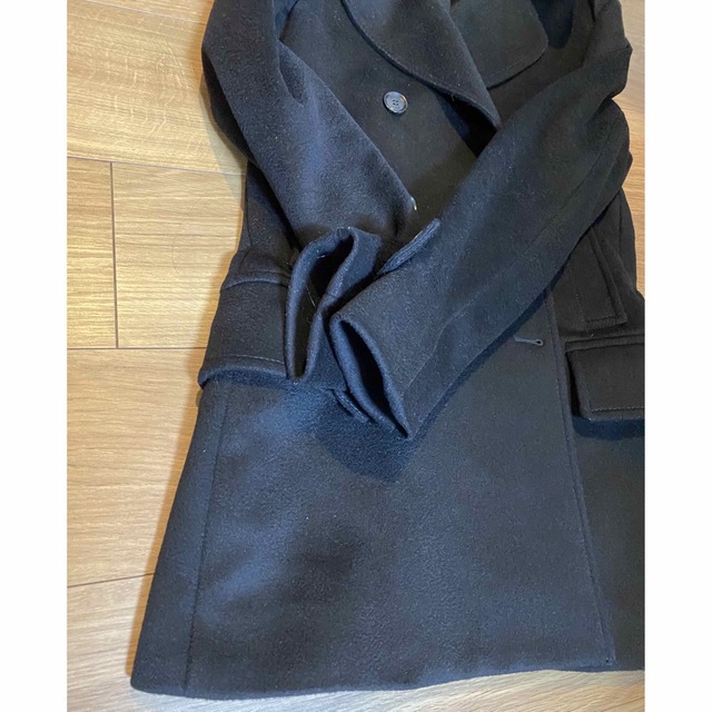 GUCCI - 値下げ GUCCI グッチ Pコート 36 ブラックの通販 by GUCCI - 値下げ GUCCI グッチ Pコート 36 ブラックの通販 by
