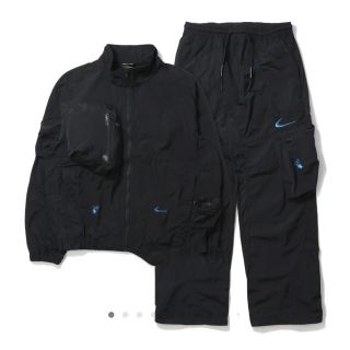 偉大な 新品未使用 Nike off white トラックスーツL ナイロン