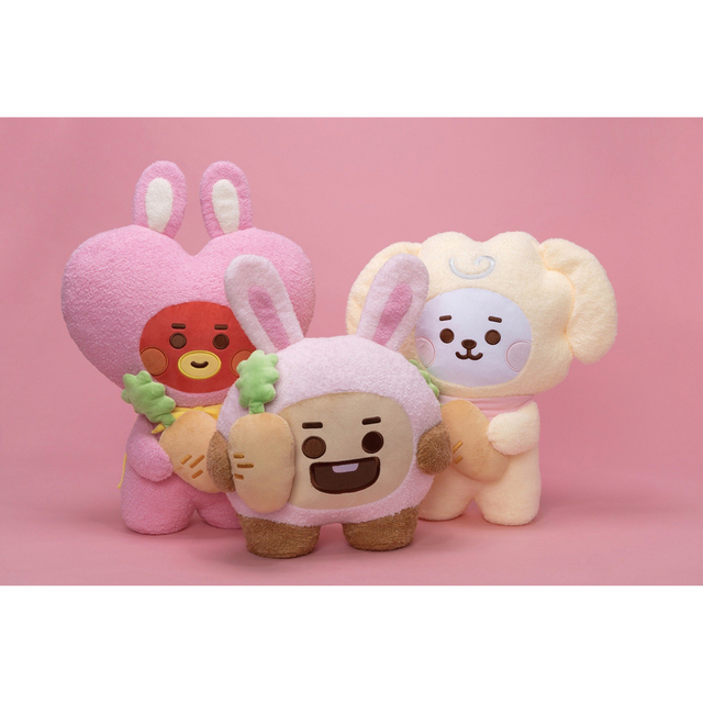 BT21 RABBIT RJ たっとん ぬいぐるみ Lサイズ うさぎ 1