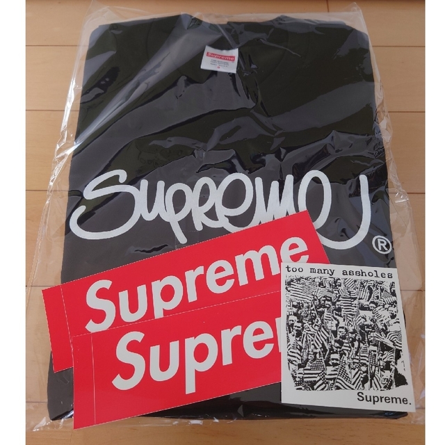 Supreme(シュプリーム)のSupreme Handstyle Tee  BLACK  S メンズのトップス(Tシャツ/カットソー(半袖/袖なし))の商品写真