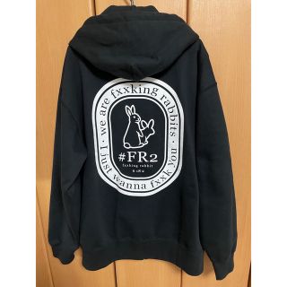 #FR2 Circle Logo Zip up Hoodie