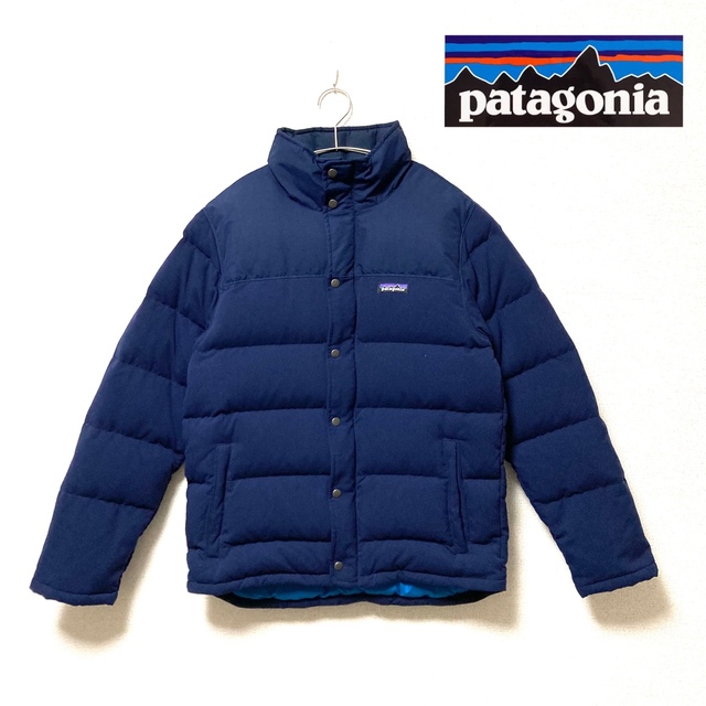 超美品】patagonia ビビー ダウンジャケット ネイビー 紺 S メンズ