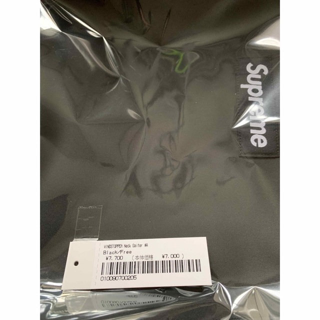 Supreme(シュプリーム)のSupreme Windstopper Neck Gaiter ブラック メンズのファッション小物(ネックウォーマー)の商品写真