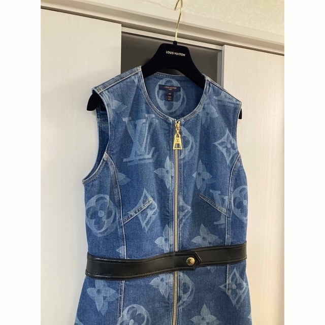新品 ルイヴィトン♡ デニムジャンバー スカート サイズ40 | フリマアプリ ラクマ