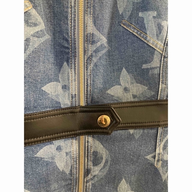 新品 ルイヴィトン♡ デニムジャンバー スカート サイズ40