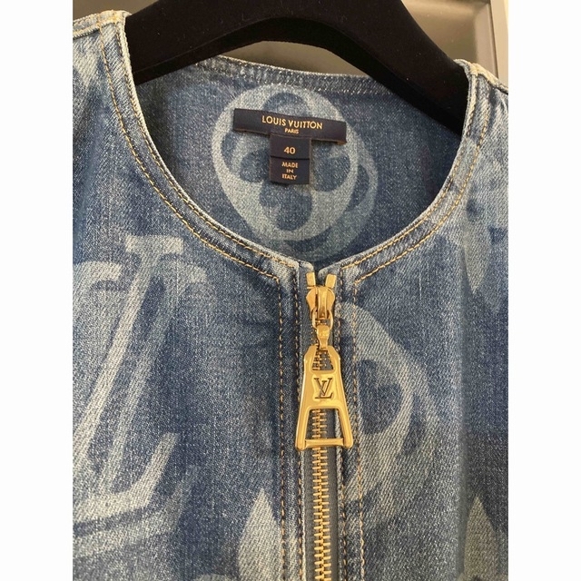 新品 ルイヴィトン♡ デニムジャンバー スカート サイズ40