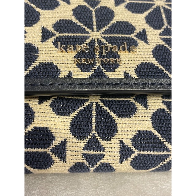 kate spade new york(ケイトスペードニューヨーク)のケイトスペード　ジャガード　財布 レディースのファッション小物(財布)の商品写真