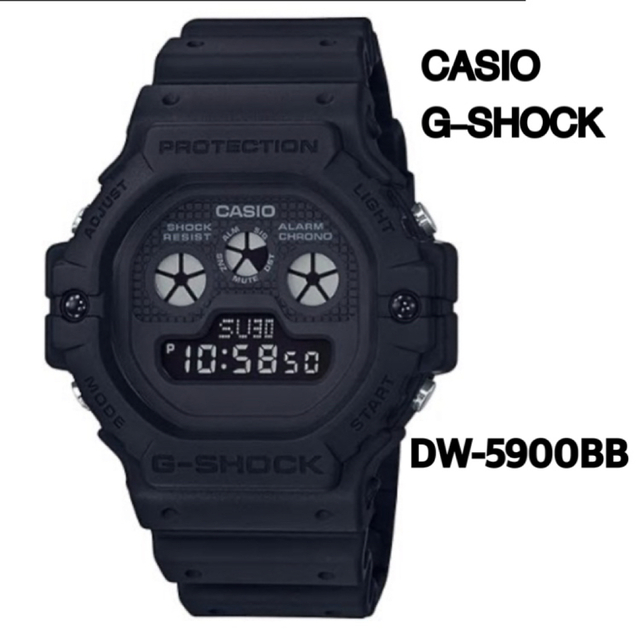 G-SHOCK Gショック DW-5900BB 腕時計 黒 ブラック メンズ