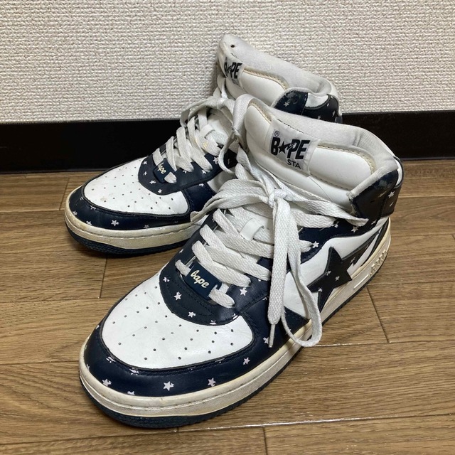 A BATHING APE - ベイプスター スニーカー ハイカット 27.0cm アベイジングエイプの通販 by max,'s shop