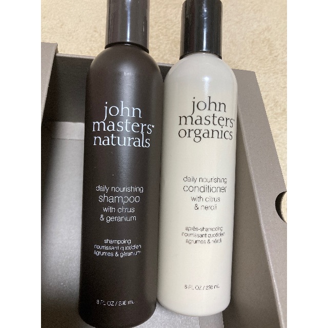 John Masters Organics(ジョンマスターオーガニック)のC&Gシャンプー236mL C&Nコンディショナー 236mL コスメ/美容のヘアケア/スタイリング(シャンプー/コンディショナーセット)の商品写真