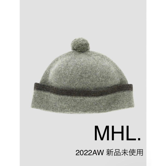 MHL.(エムエイチエル)の【新品未使用】MHL. エムエイチエル⭐︎TIPPED FELTED HAT レディースの帽子(ニット帽/ビーニー)の商品写真