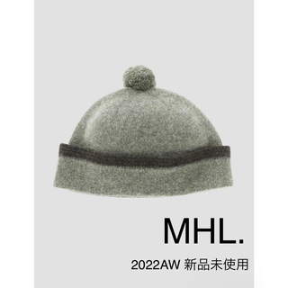 【新品未使用】MHL. エムエイチエル⭐︎TIPPED FELTED HAT