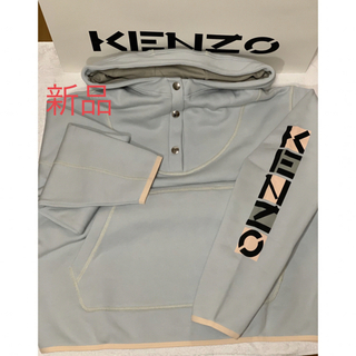 ケンゾー(KENZO)の新品KENZO ホデイレディースオッバーサイズパーカー、タッグ付きサイズ-XS(トレーナー/スウェット)