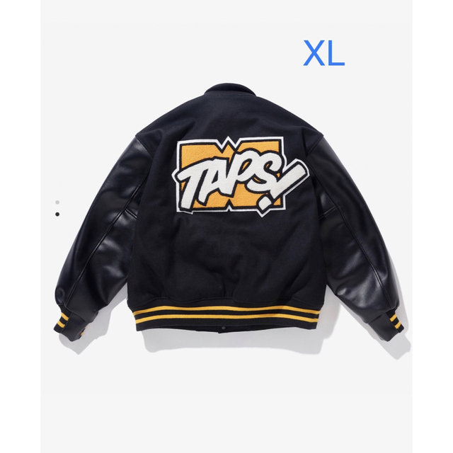 WTAPS 2022FW VARSITY JACKET BLACKXLスタジャン