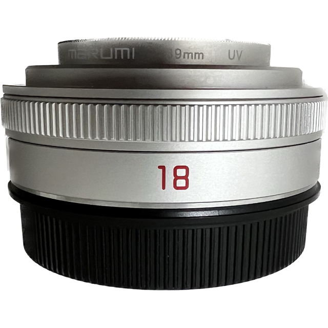 LEICA(ライカ)のLeica ELMARIT-TL 18mm F2.8 ASPH. シルバー スマホ/家電/カメラのカメラ(レンズ(単焦点))の商品写真