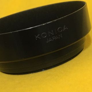 コニカミノルタ(KONICA MINOLTA)のKONICA ビンテージ メタルフード 標準用 ねじ込み式(レンズ(単焦点))