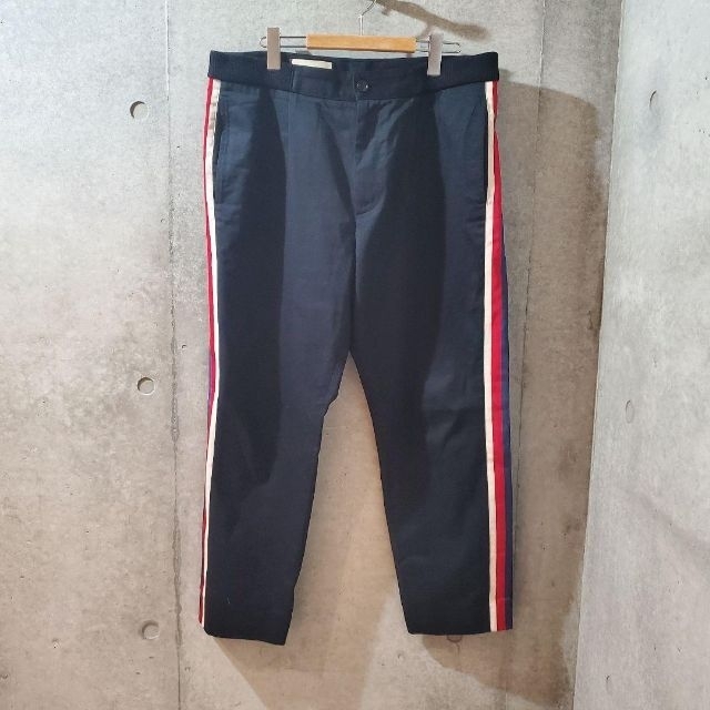 GUCCI サイドライン テーパードパンツ GUCCI サイドライン テーパードパンツ
