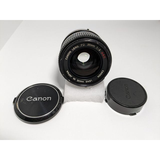 カメラ☆美品☆ Canon FD 35mm F2 S.S.C. とてもキレイな光学