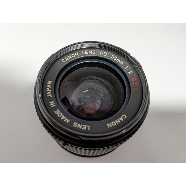 ☆美品☆ Canon FD 35mm F2 S.S.C. とてもキレイな光学