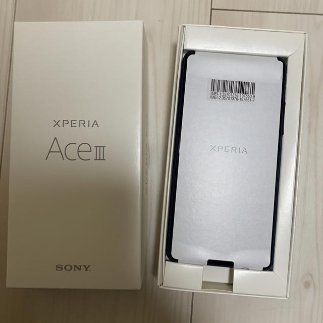 Xperia Ace III SOG08 ブルー Blue UQ SIMフリー 1