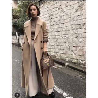 アメリヴィンテージ(Ameri VINTAGE)の【Ameri Vintage】LITTLE FLARE LONG COAT(ロングコート)