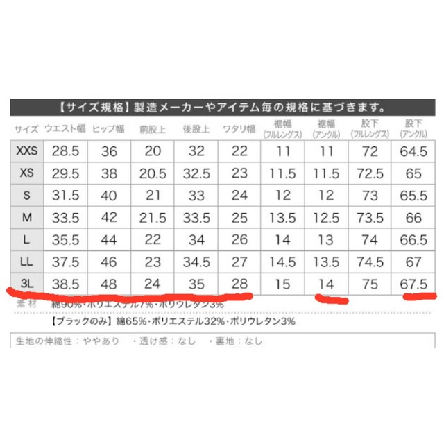 神戸レタス(コウベレタス)のKOBE LETTUCE神戸レタスストレッチフィットスキニーデニム3L未使用 レディースのパンツ(スキニーパンツ)の商品写真