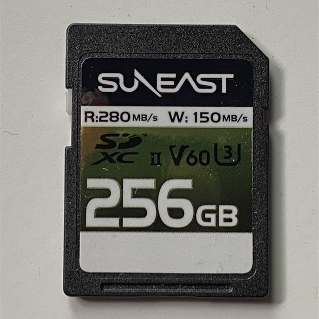 SUNEAST SDXCカード 256GB V60 動作品-eastgate.mk