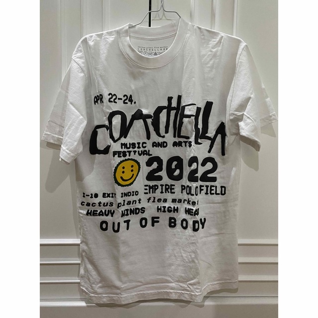 【新品】Coachella 2022 x CPFM Tシャツ　サイズS  メンズのトップス(Tシャツ/カットソー(半袖/袖なし))の商品写真