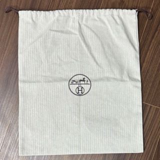 エルメス(Hermes)のHERMES　エルメス　ヘリンボーン　保存袋　布袋　巾着袋(ショップ袋)