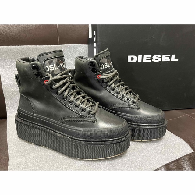 DIESEL 厚底 ショートブーツ