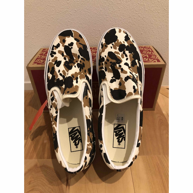 VANS スリッポン　カウ柄　アニマル　29cm