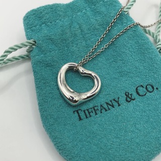 ティファニー(Tiffany & Co.)のティファニー☆オープンハート ネックレス silver(ネックレス)