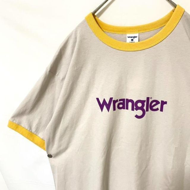 新品未使用　在原みゆ紀　ラングラー　リンガーTシャツ　半袖 プリント　トレンド