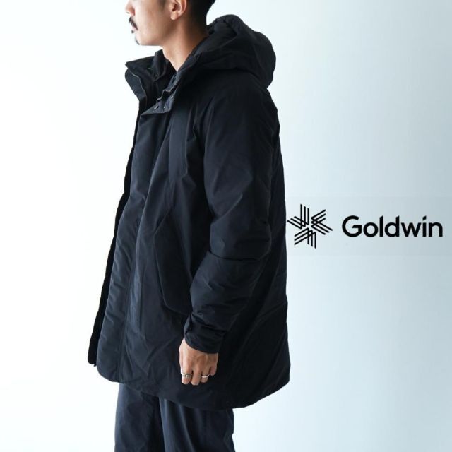 GOLDWIN(ゴールドウィン)の新品格安品 GOLDWIN ゴアテックス フーデット ダウンコート ベージュ L メンズのジャケット/アウター(ダウンジャケット)の商品写真