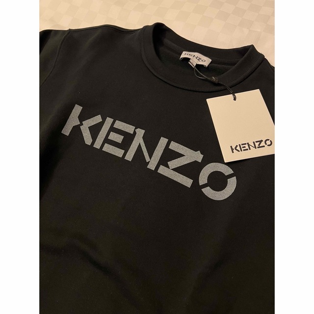 新品Kenzo ロゴスウェットシャツ S