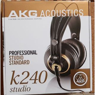 AKG K240 STUDIO 短期試用の美品/パッケージ一式/元箱(ヘッドフォン/イヤフォン)