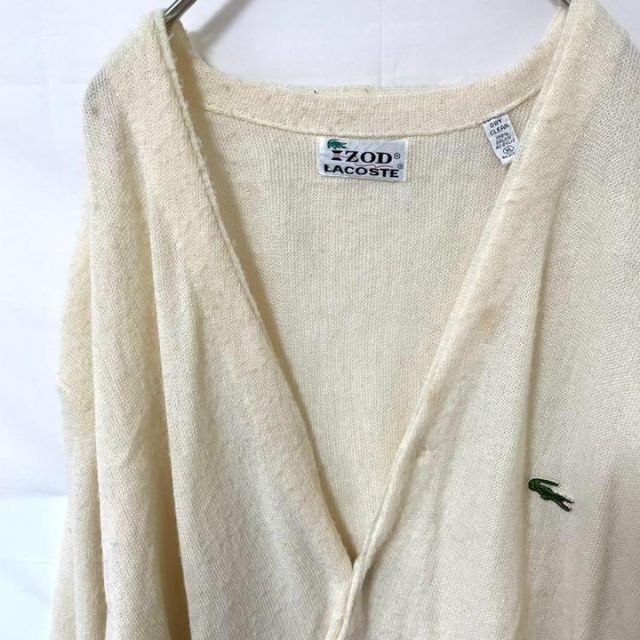 オンラインでの最低価格 izod LACOSTE ラコステ カーディガン ワン