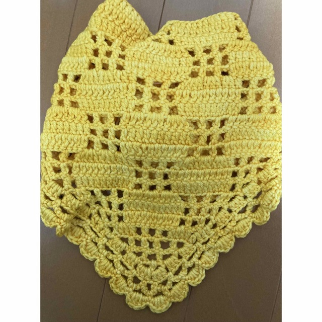 Misha and puff Crochet Kerchief 1