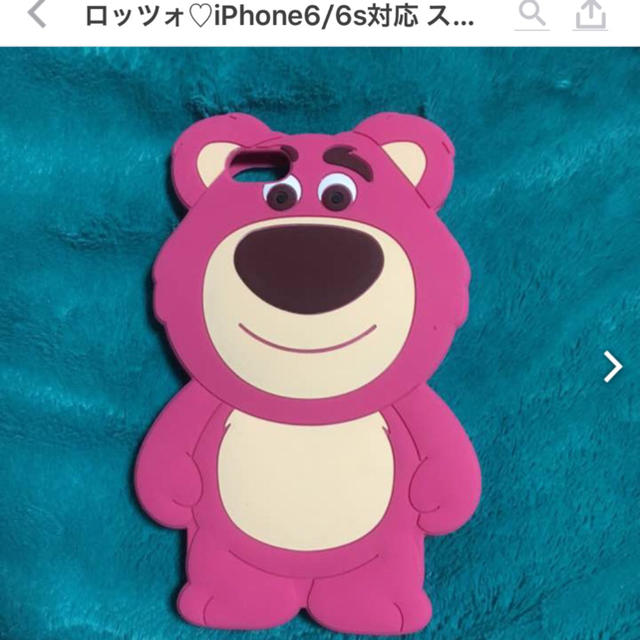 Disney(ディズニー)のロッツォ iPhone6.7plus対応スマホケース スマホ/家電/カメラのスマホアクセサリー(iPhoneケース)の商品写真