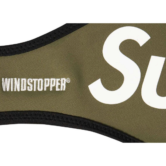 supreme Windstopper Facemask オリーブ