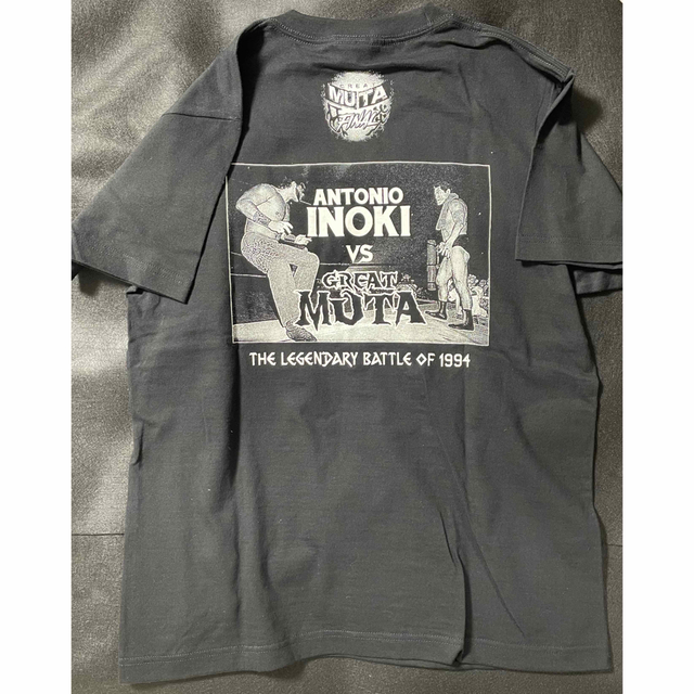 アントニオ猪木 グレートムタ コラボ Tシャツ プロレス 武藤敬司　猪木 ムタ メンズのトップス(Tシャツ/カットソー(半袖/袖なし))の商品写真