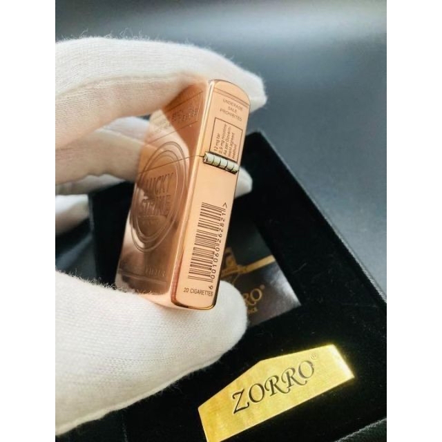 LUCKY STRIKE 5面加工❗️ZIPPO型オイルライター【新品未使用】 7